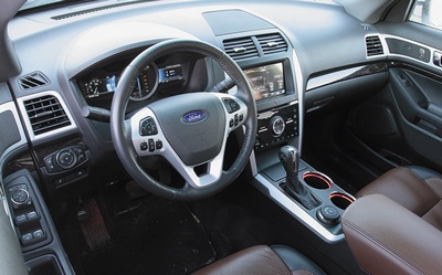 Новый Ford Explorer - передняя панель